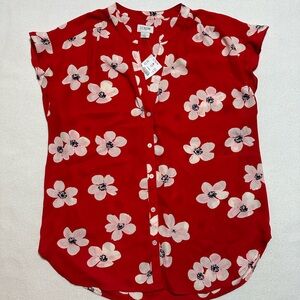 J. Crew Factory Sleeveless Blouse size Small